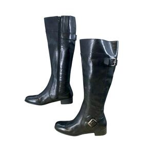 NINE WEST American Vintage Vasookie Leather Boots